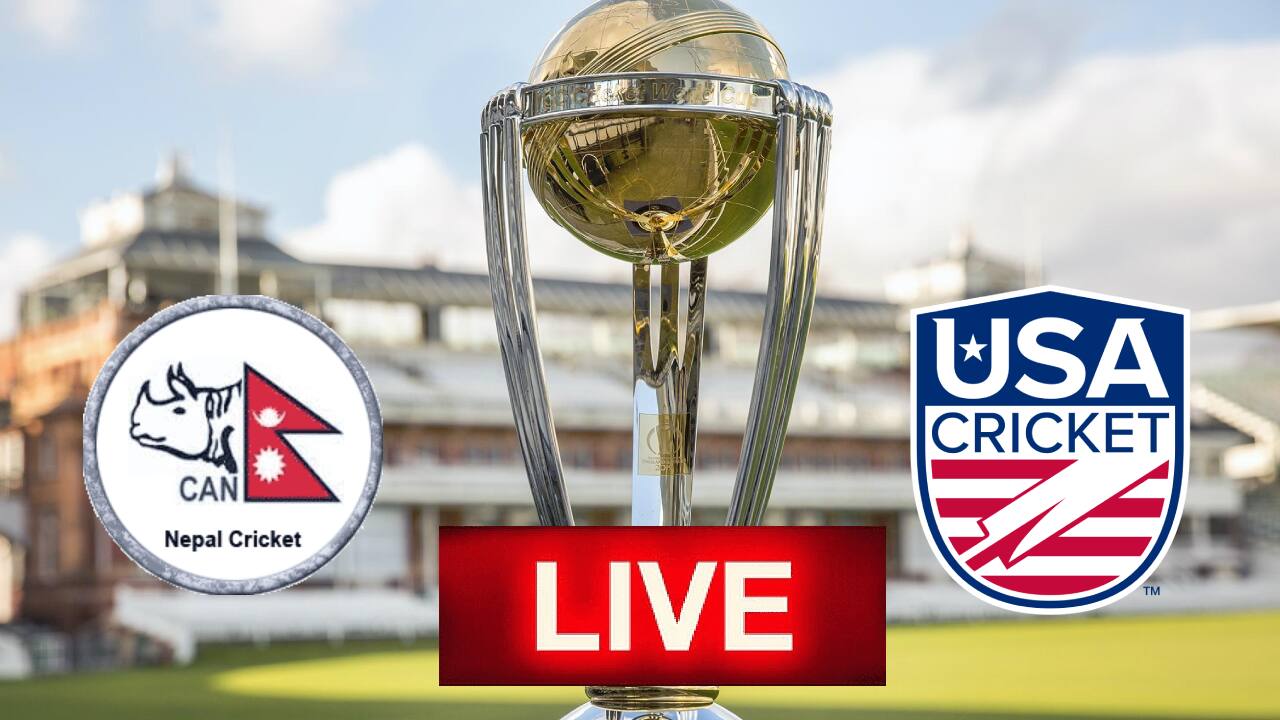LIVE Updates Nepal Vs USA ICC World Cup 2023 Qualifiers Live Cricket LIVE Updates Nepal Vs USA ICC World Cup 2023 Qualifiers Live Cricket