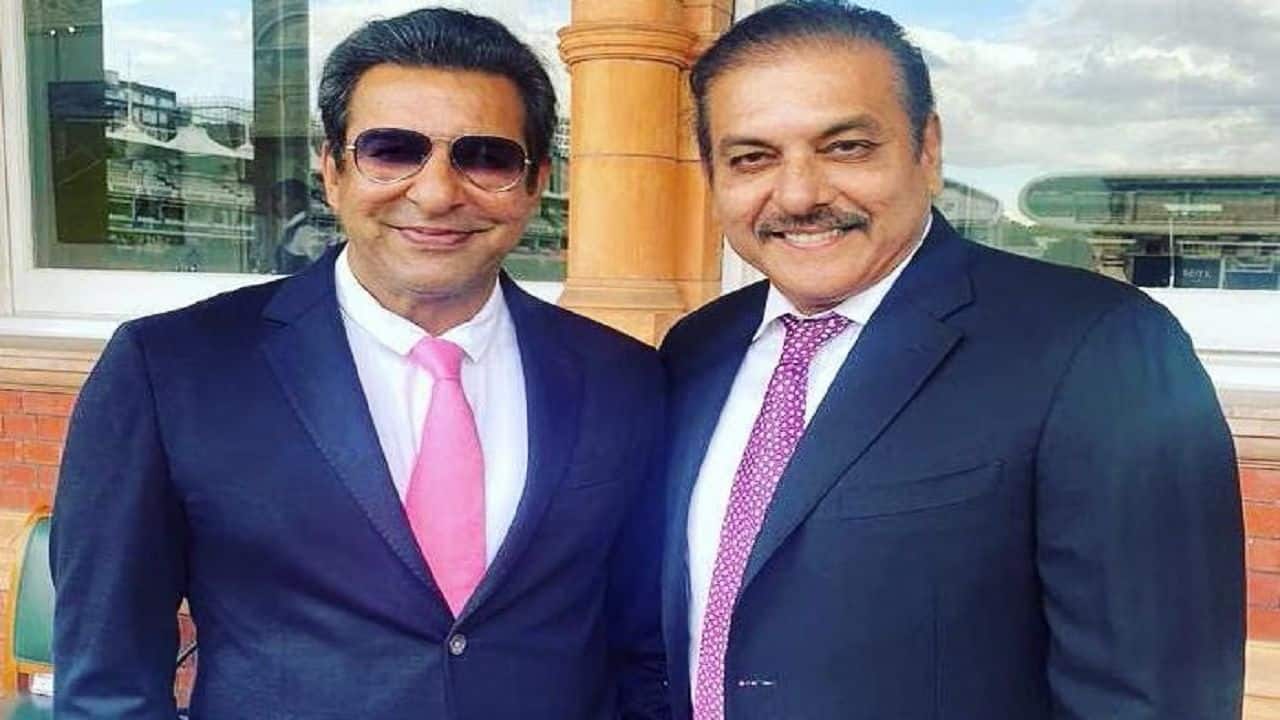 Wasim Akram & Ravi Shastri