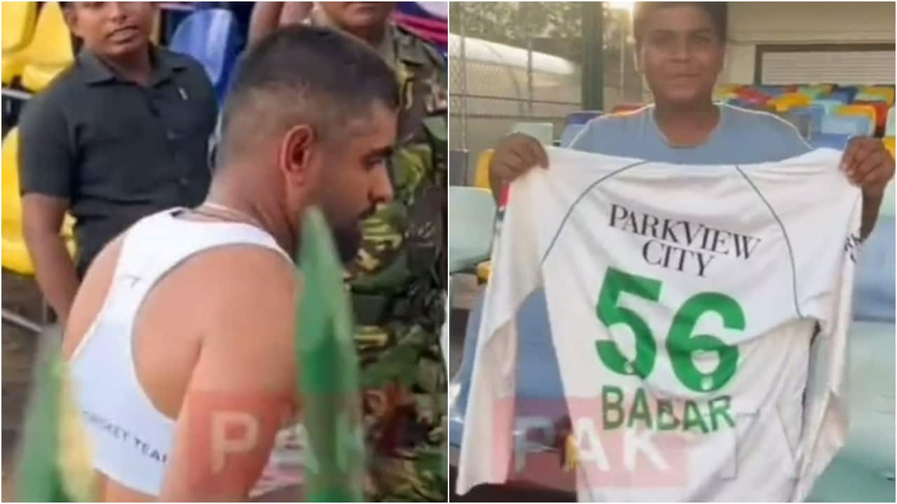 Babar Azam Gifts Pakistan Jersey To Young Fan After Huge Win Over Sri Lanka In 2nd Test