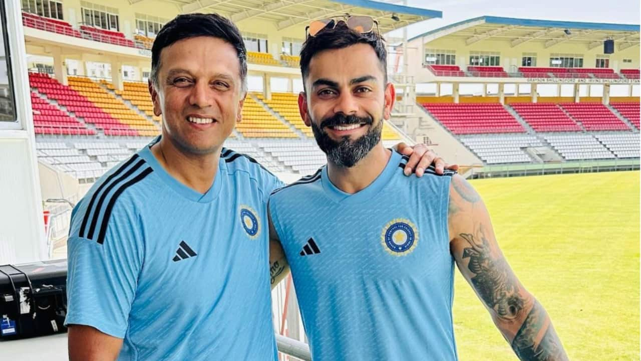 Kohli, Dravid Relive Ind's Last Test In Dominica Ahead Of WI Clash