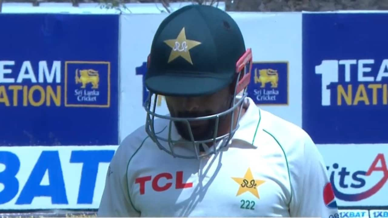 Babar Azam Gutted Following Pakistan's Batting Collapse Against Sri Lanka | Watch Video