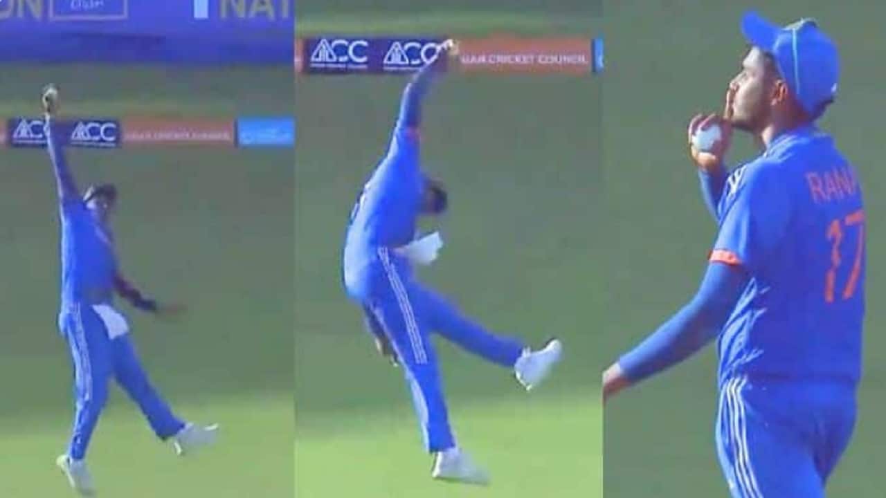 Harshit Rana Catch