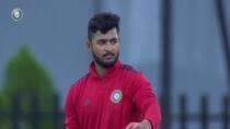 Riyan Parag century in Deodhar Trophy 2023 Against North Zone