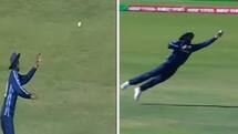 WI VS SCO: शाफयान शरीफ ने हवा में छलांग लगाकर एक हाथ से लपका हैरतअंगेज कैच, देखें वीडियो 