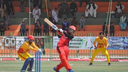 Sediqullah Atal hit seven sixes in an over in Kabul premier league