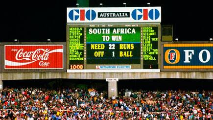 Rain Denies South Africa A Berth In 1992 Cricket World Cup Final