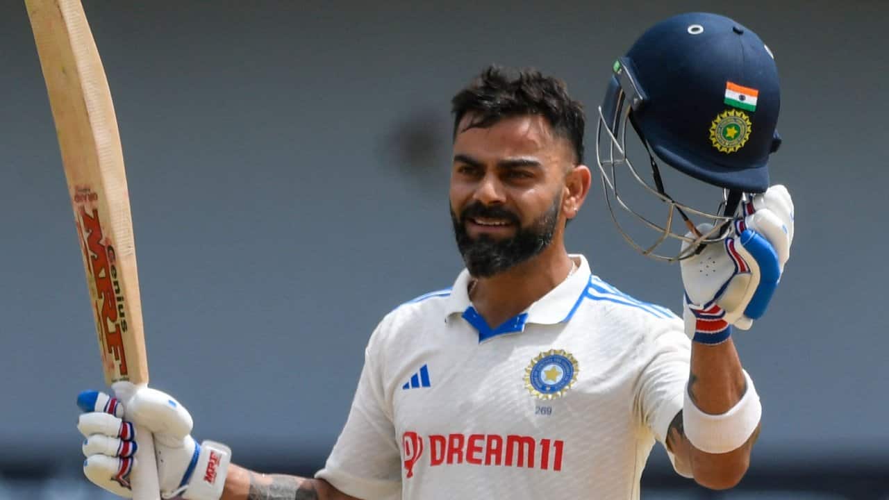 IND vs WI virat kohli scored century in 500th international match