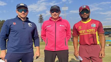 Scotland vs West Indies live ICC Cricket World Cup Qualifiers 2023 SCO vs WI Super Six Match 3 Live Cricket Score