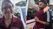 virat kohli met joshua da silva mother video goes viral