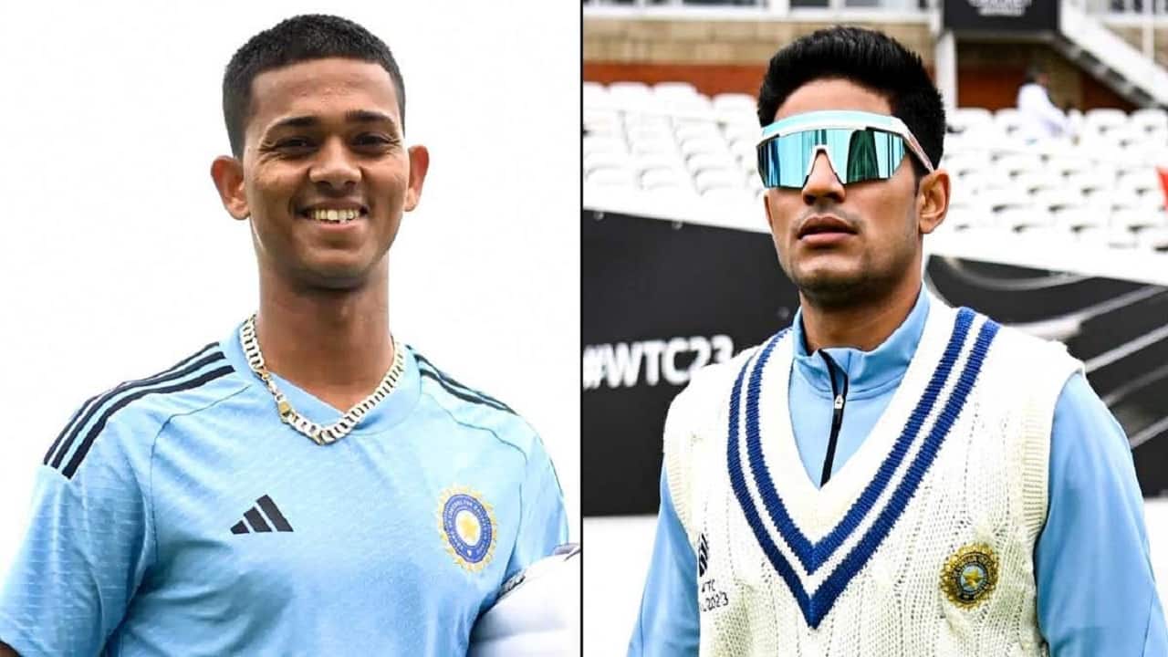 Yashshvi Jaiswal-Shubman Gill-Team india