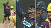 Azam Khan Stump mic recording behind the wickets in GT20 Canada