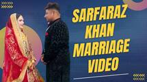 Cricketer Sarfaraz Khan Gets Married In Kashmir, Watch Video