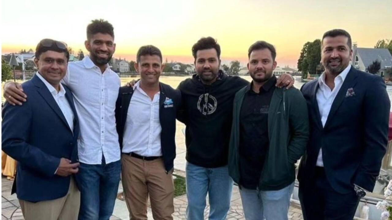 Rohit Sharma Set To Launch His Cricket Academy In USA, Gets Sweet Welcome | Watch Video