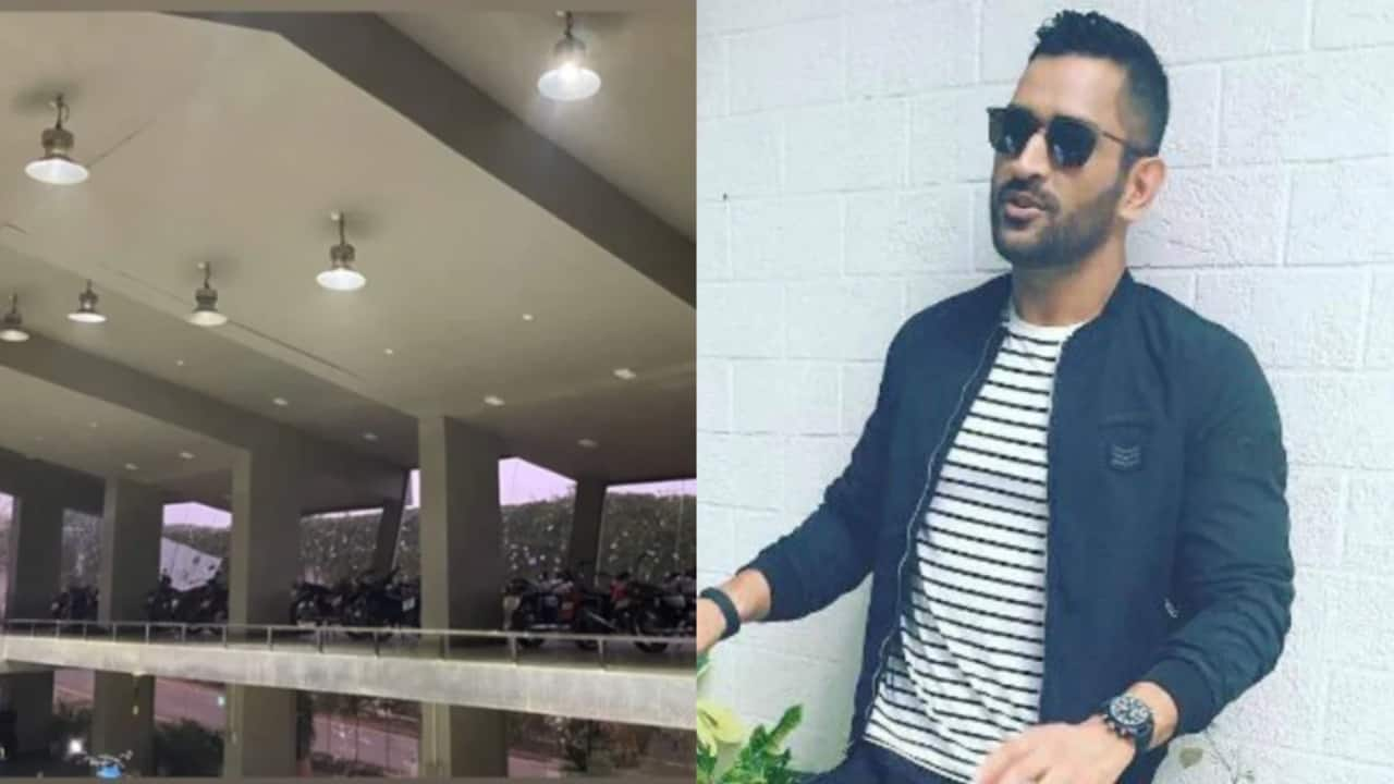 MS Dhoni Spotted Riding Honda Repsol 150 in Ranchi | Watch Viral Video