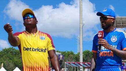 India and West Indies fined after first T20I for slow over rate