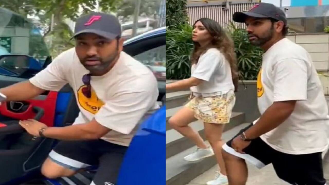 Rohit Sharma-Wife Ritika Sajdeh