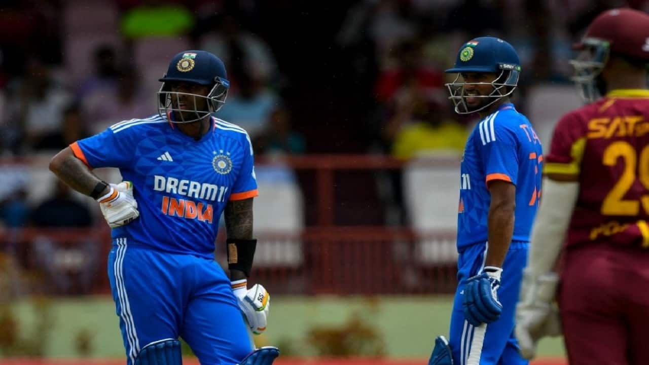 SKY- Tilak Verma- IND vs WI