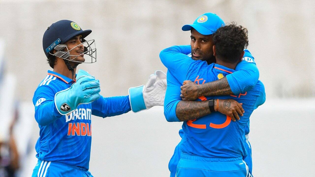 records created by indian team after beating west indies
