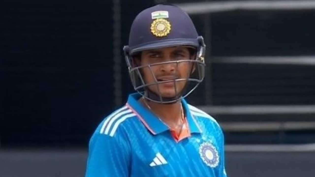 Shubman Gill scored half century