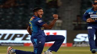 Srilanka beat Afghanistan by two wickets in Thriller match