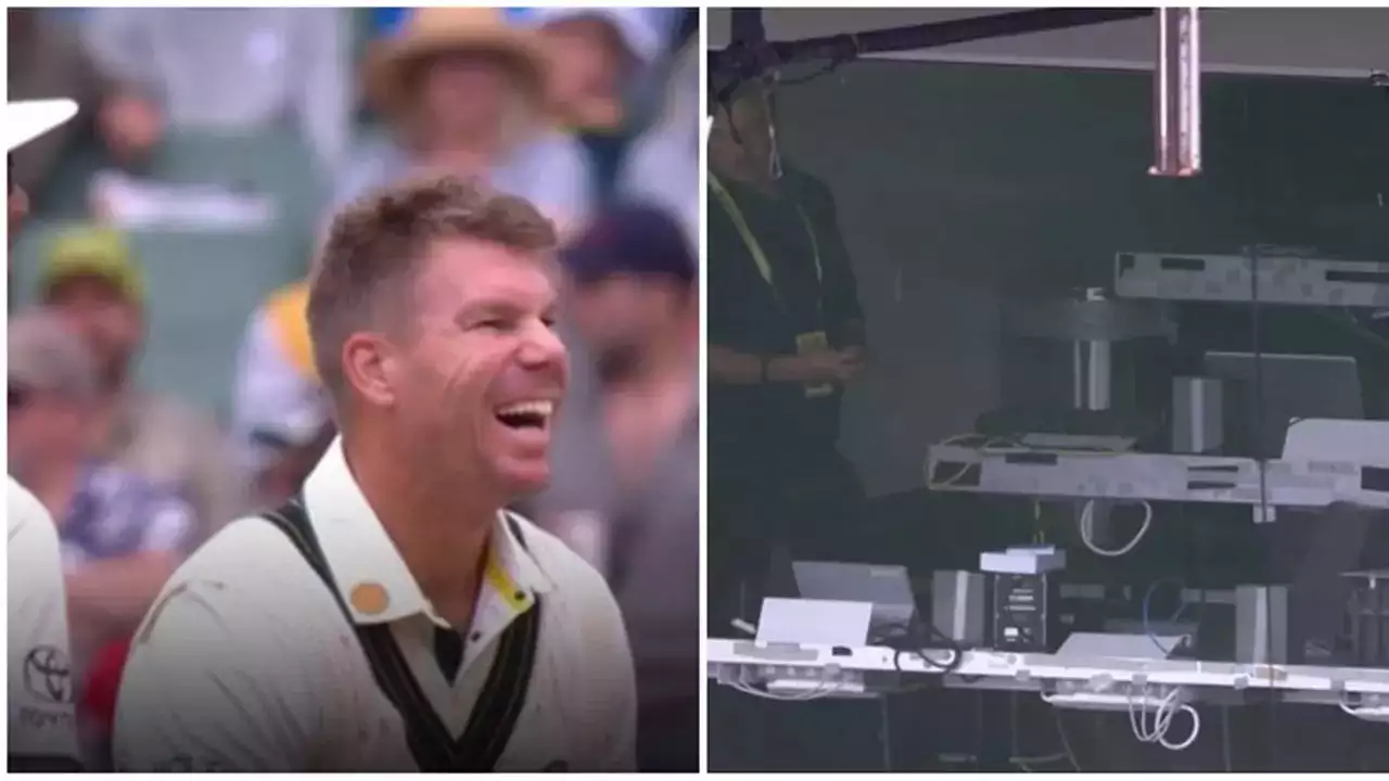 WATCH- Boxing day Test gets halted after third umpire gets stuck in lift