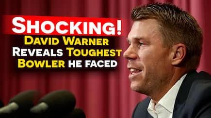 Watch: David Warner Names Toughest Bowler he Faced! | Aus vs Pak | Warner |