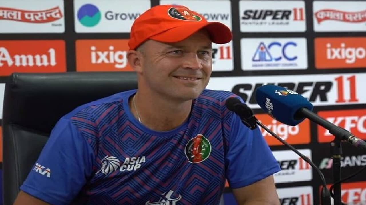 Afghanistan coach Jonathan Trott