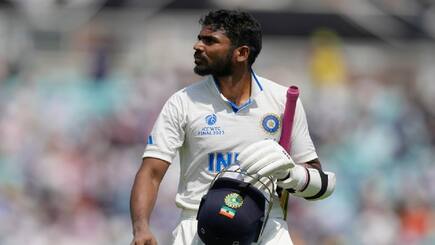 KS Bharat century helps India A draw match against England Lions