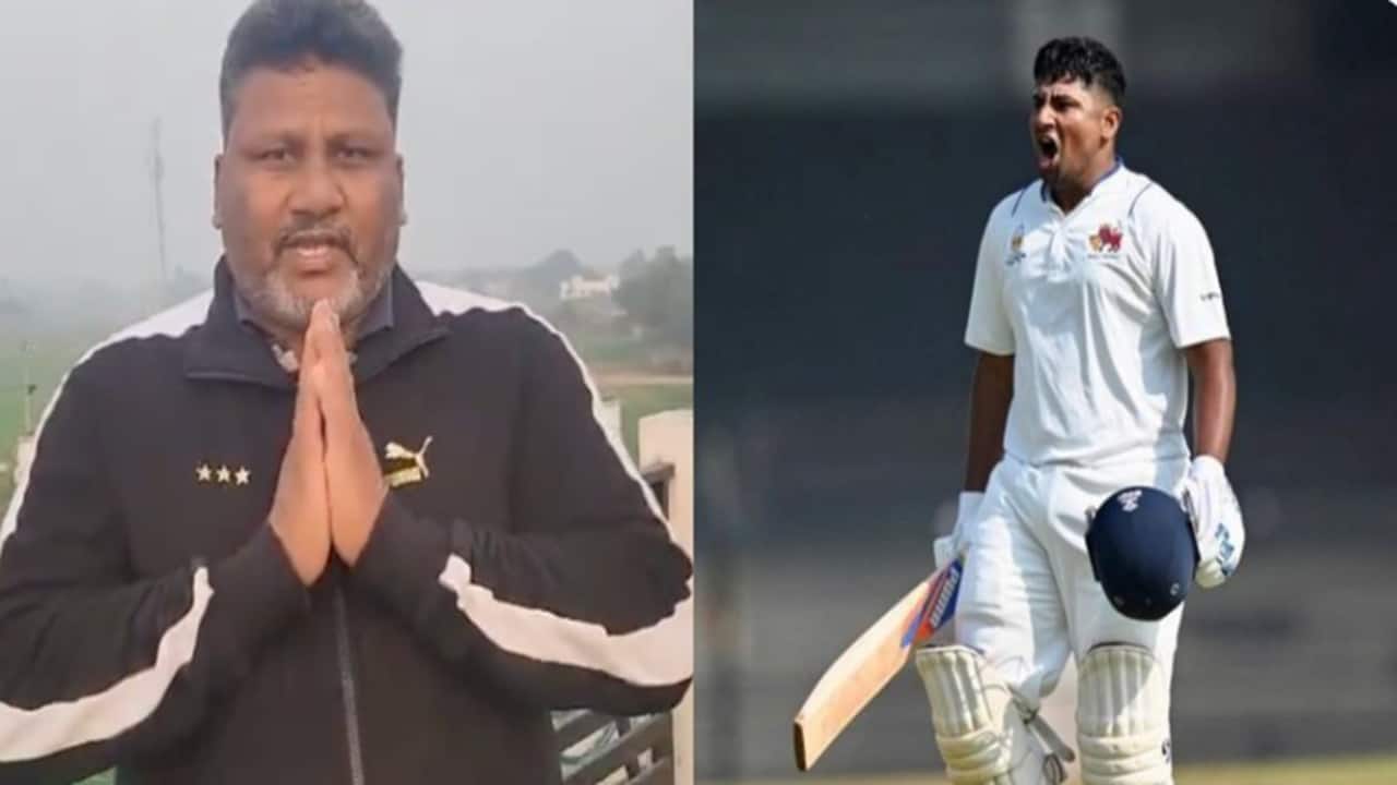 Sarfaraz khan Father