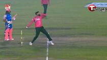 Watch: Shoaib Malik bowled 3 no-balls in his over against Khulna Tigers in Bangladesh Premier League