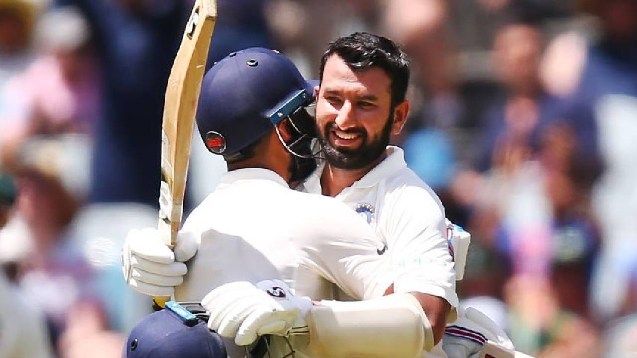 Virat Kohli, Cheteshwar Pujara