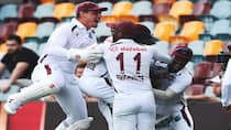 West Indies beat australia by 8 runs and win a Test match on Australian soil after a 27 years wait