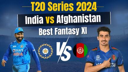 Watch: Fantasy XI for IND vs AFG 1st T20