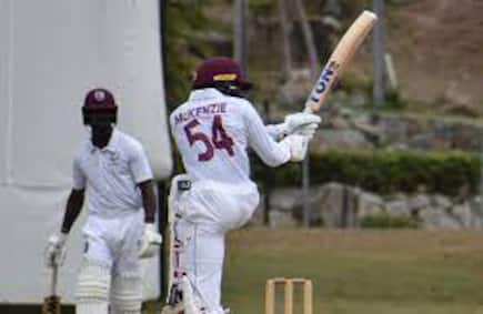 AUS VS WI : McKenzie’s Explosive Lead Shocks Australia! Lyon Strikes Back in Epic Showdown