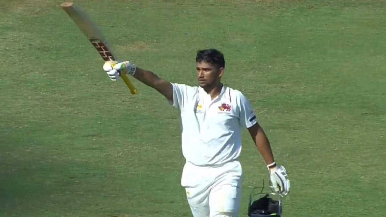 Musheer Khan century