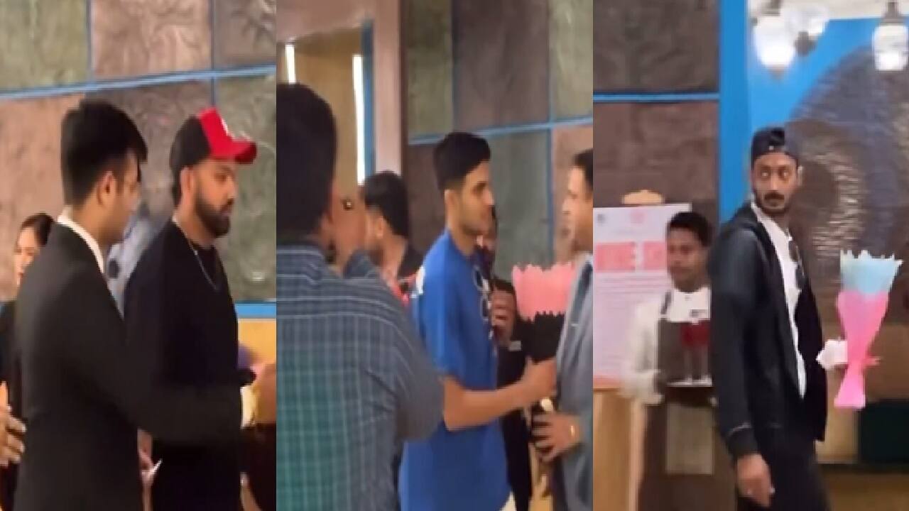 Team India in Rajkot