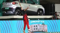 WPL 2024, RCBW vs DCW Georgia Wareham saved a boundary for RCB women against Delhi Capitals women