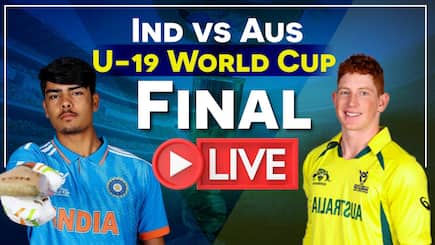 U19 World Cup Final: India vs Australia Live Score, IND U19 vs AUS U19 Live Updates