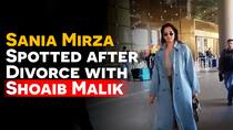 WATCH: Sania Mirza Spotted At Mumbai Airport First Time After Divorce