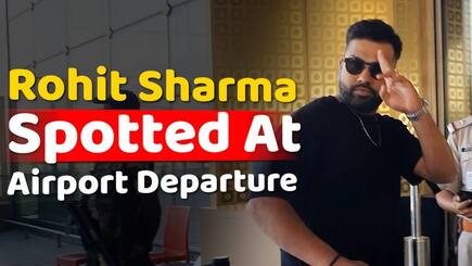 IND vs ENG: Rohit Sharma spotted at airport before 3rd test