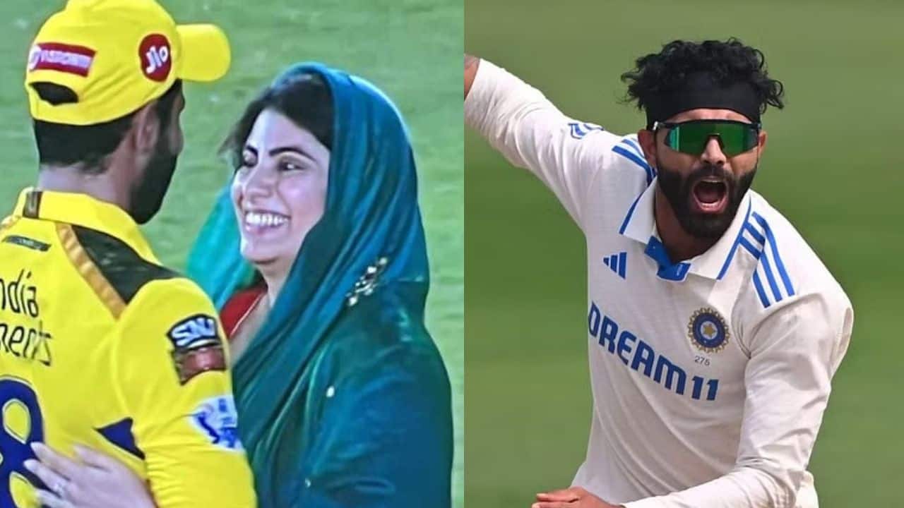 ravindra-jadeja dedicated player of the match award to wife after india beat england rajkot