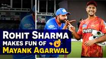 IPL 2024: Rohit Sharma  makes fun of Mayank Agarwal, photo goes viral