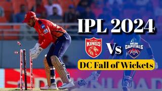 IPL 2024 : पंजाब किंग्स के खिलाफ दिल्ली कैपिटल्स के कैसे गिरे विकेट