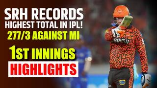 SRH vs MI: SRH Creates History! Records Highest Ever Total in IPL, Check Highlights | IPL 2024 |