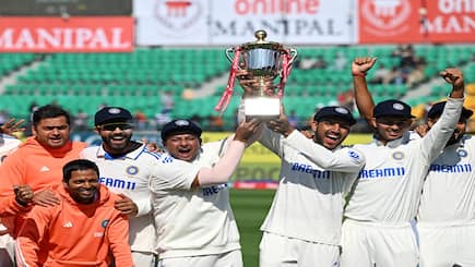 India jump to No.1 in Test rankings, now reign supreme in all three formats
