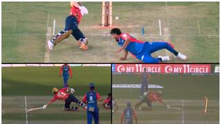 IPL 2024 Ishant Sharma gets the slightest of his fingertips to the ball and Jonny Bairstow gets run out