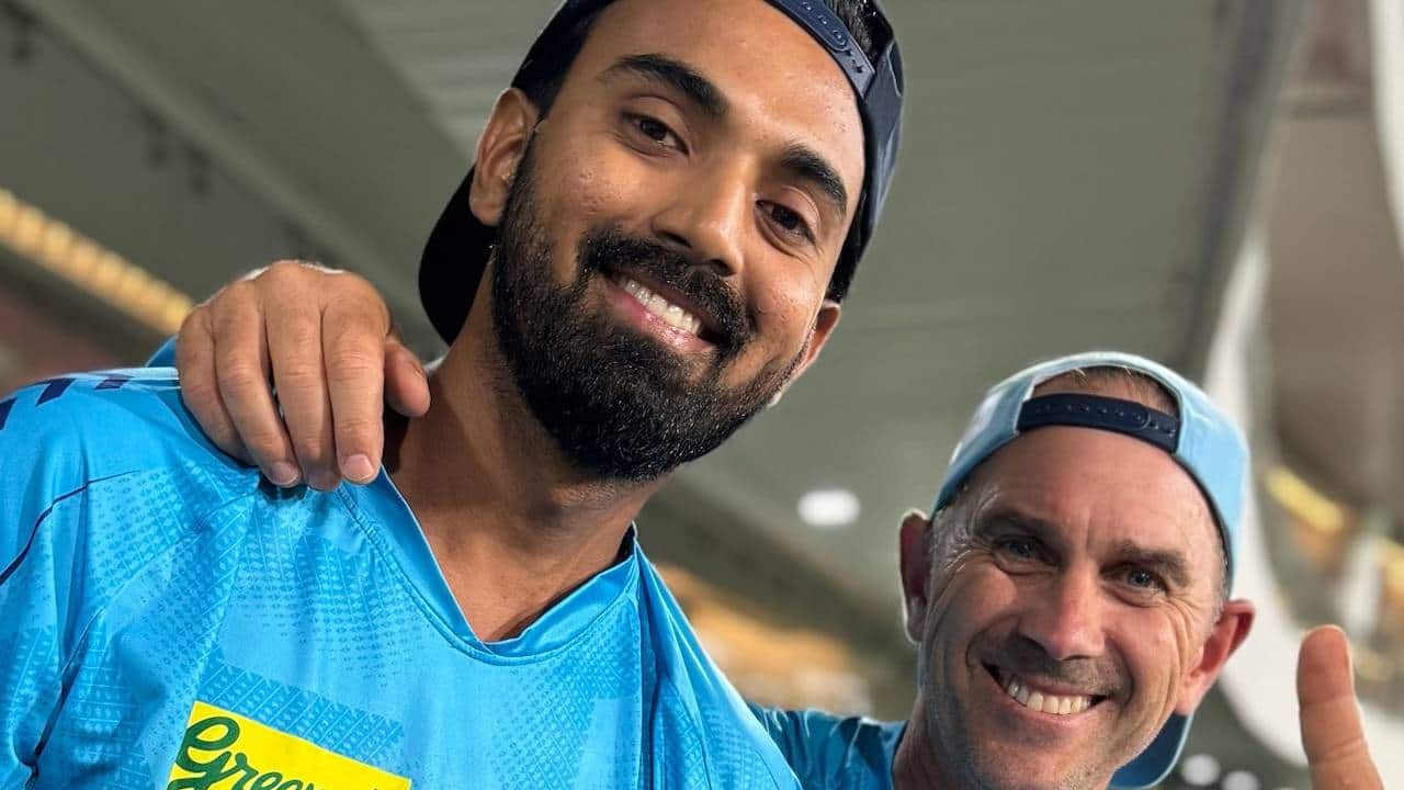 KL RAHUL AND JUSTIN LENGER