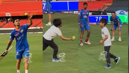 Ishan Kishan had fun with Piyush Chawla’s son