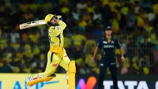 IPL 2024 CSK Batter Sameer Rizvi hit six on first ball of IPL Career
