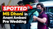 Anant Ambani wedding: MS Dhoni looks dashing ahead of IPL